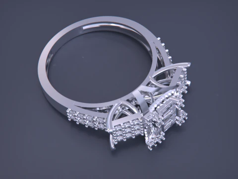 Jewelry ring 3D Print Model