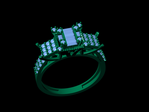 Jewelry ring 3D प्रिंट मॉडल