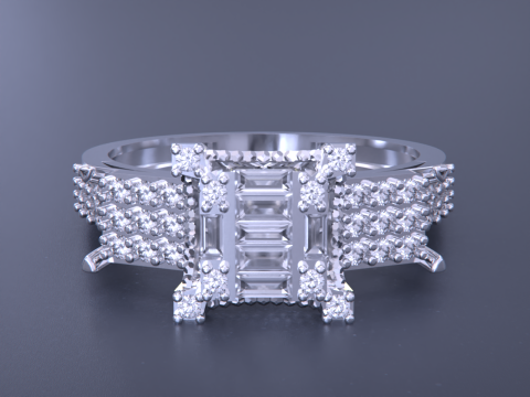 Jewelry ring 3D प्रिंट मॉडल
