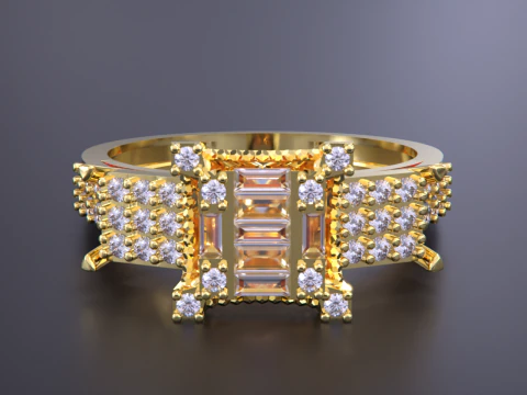 Jewelry ring 3D Print Model