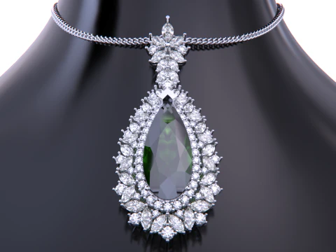 Takı kolye kolye 3D Baskı Modeli