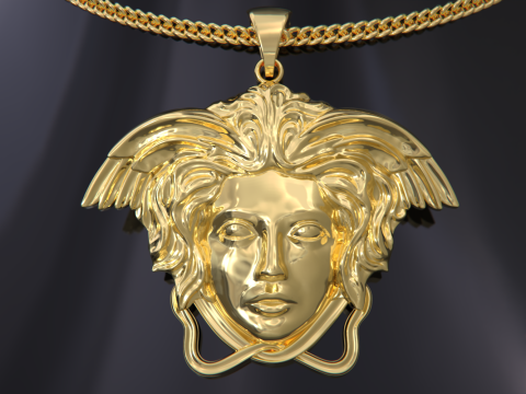 Versace pendant 3D Print Model