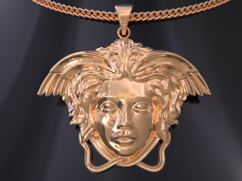 Versace pendant Modello di stampa 3D