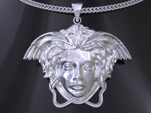 Versace pendant Modello di stampa 3D