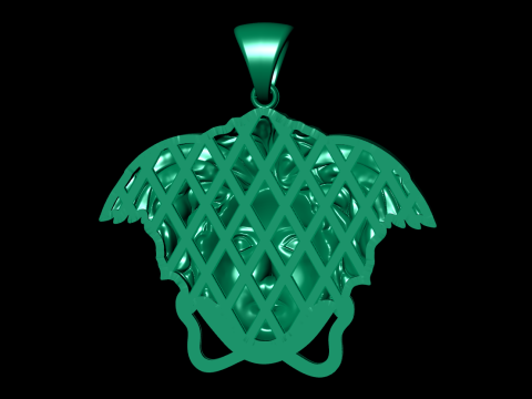 Versace pendant Modello di stampa 3D