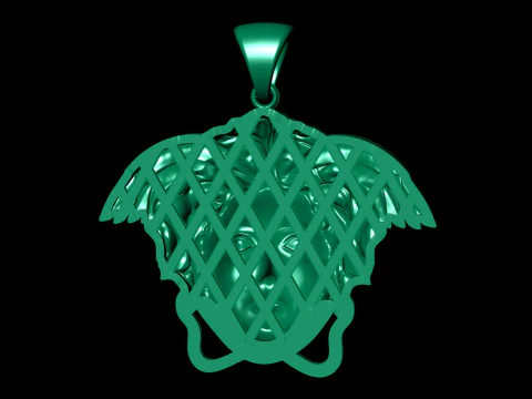 Versace pendant 3D Print Model