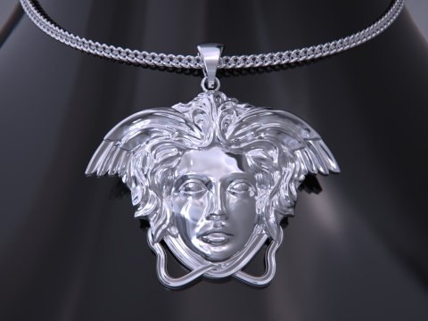 Versace pendant Modello di stampa 3D