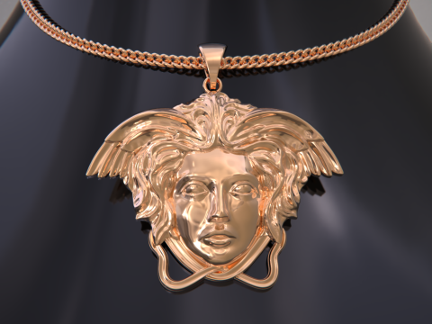 Versace pendant Modello di stampa 3D