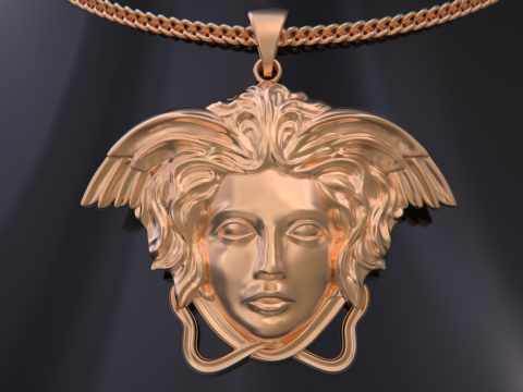 Versace pendant Modello di stampa 3D