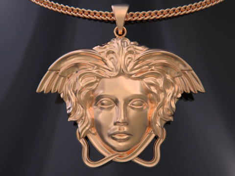 Versace pendant 3D Print Model