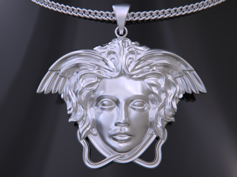 Versace pendant Modello di stampa 3D