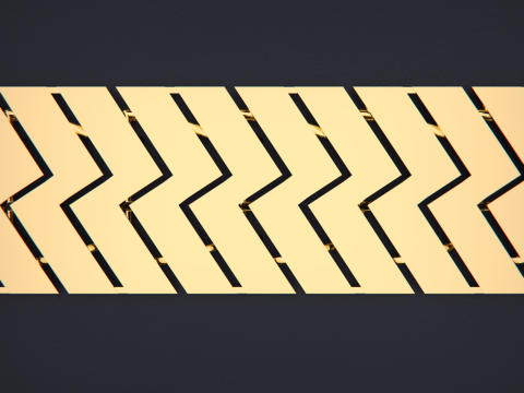 Gold Chain Bracelet-10MM 3D-Druckmodell