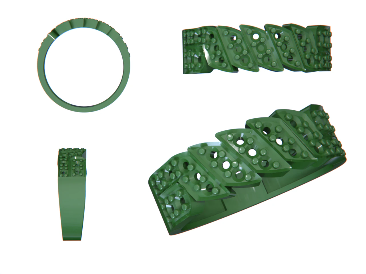 Ring Jewelry -WAX 3D Print Model .c4d .max .obj .3ds .fbx .stl .blend 