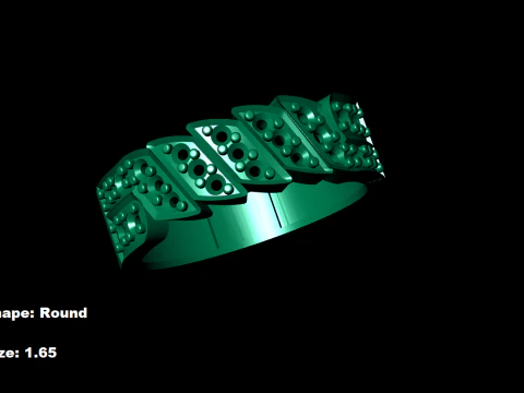 Ring Jewelry -WAX 3D Print Model