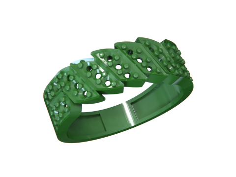 Ring Jewelry -WAX Modelo de Impressão 3D