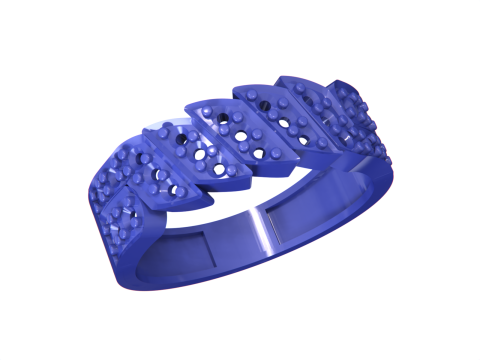 Ring Jewelry -WAX Modelo de Impressão 3D