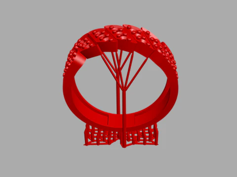Ring Jewelry -WAX 3D Print Model