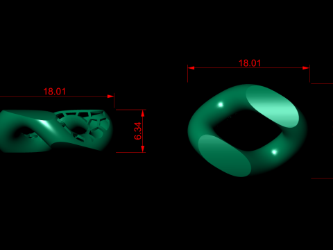 Cuban Link Chain Bracelet- 14 MM 3D Принт Модель