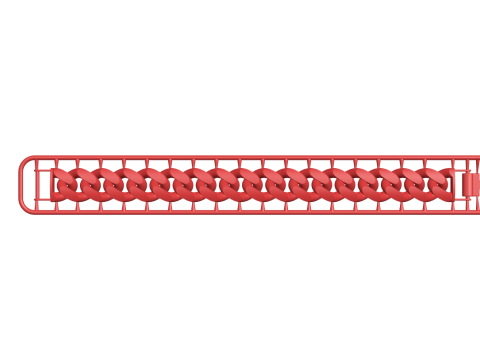Cuban Link Chain Bracelet- 14 MM 3D Принт Модель