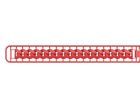 Cuban Link Chain Bracelet- 14 MM 3D Print Model