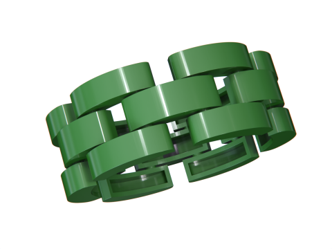 Watch link band 3Dプリントモデル