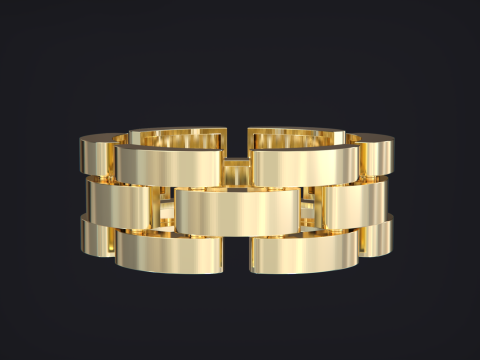 Watch link band 3Dプリントモデル