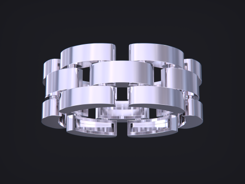 Watch link band 3Dプリントモデル