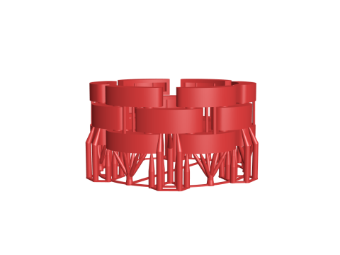 Watch link band 3Dプリントモデル