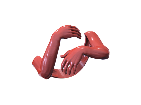 Hug ring 3D Print Model