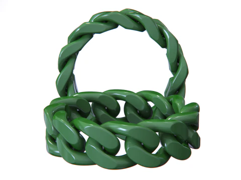 Moveable Cuban Link Ring-15 files 3D Print Model