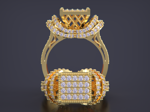 Jewelry ring 3D Print Model