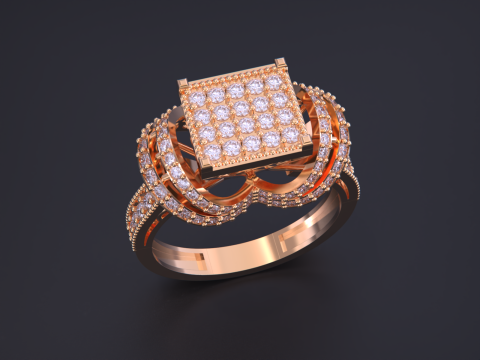 Jewelry ring Modello di stampa 3D