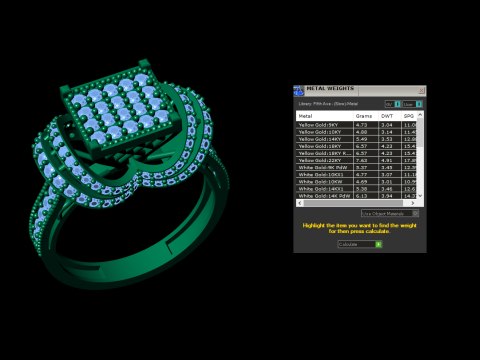 Jewelry ring Modello di stampa 3D