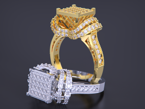 Jewelry ring Modello di stampa 3D