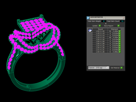 Jewelry ring Modello di stampa 3D