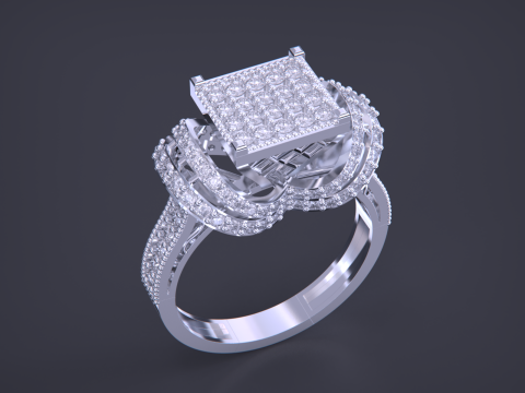 Jewelry ring Modello di stampa 3D