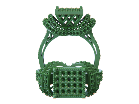 Jewelry ring Modello di stampa 3D