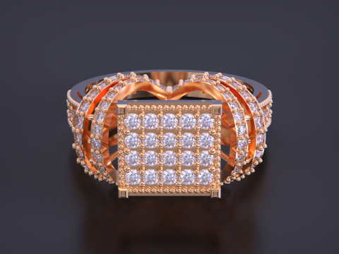 Jewelry ring Modello di stampa 3D