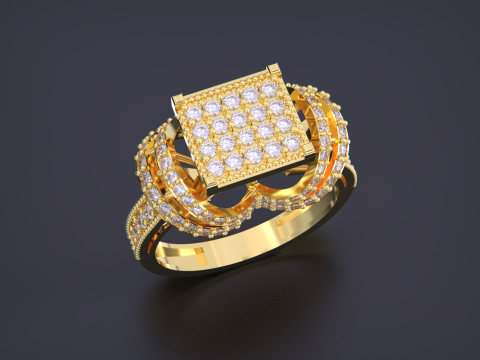 Jewelry ring Modello di stampa 3D