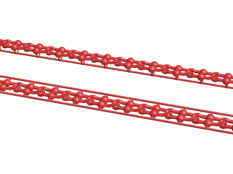 Tiffany Chain link Bracelet- Lightweight 3D Baskı Modeli