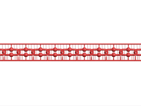 Tiffany Chain link Bracelet- Lightweight 3D Print Model