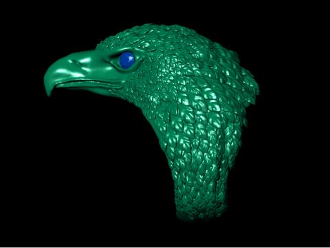 Eagle ring Modèles 3D en vedette
