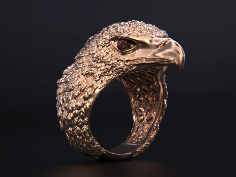 Eagle ring 3D Print Model