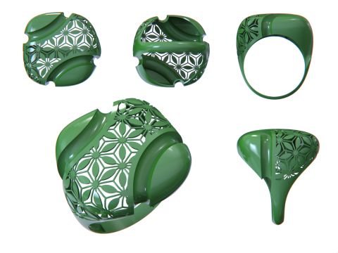 Fusion ring Modelo de Impressão 3D