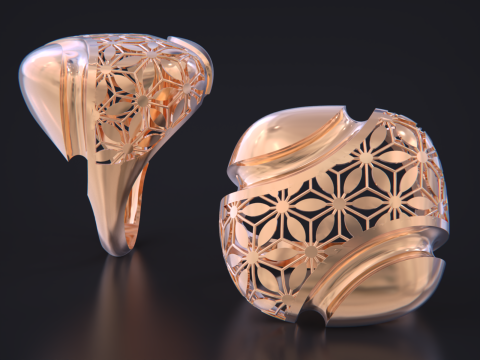 Fusion ring Modelo de Impressão 3D