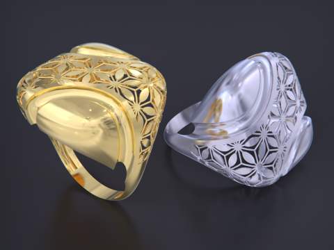 Fusion ring Modelo de Impressão 3D