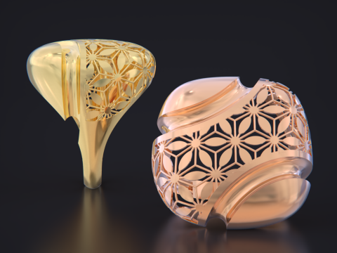 Fusion ring Modelo de Impressão 3D