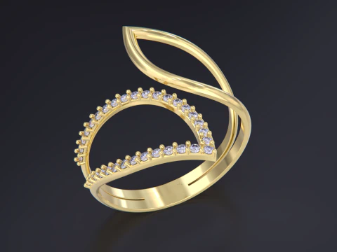 Jewelry ring 3D Print Model