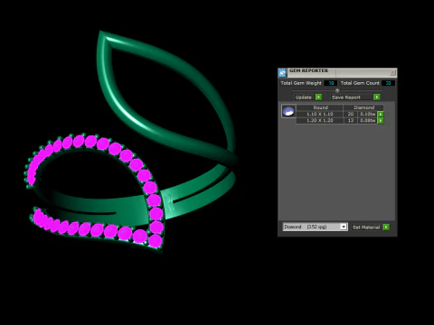 Jewelry ring 3D Print Model