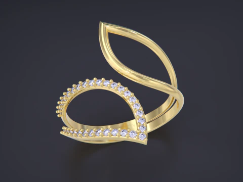 Jewelry ring 3D Print Model